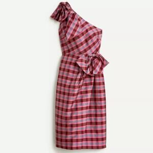 J. Crew One-Shoulder Ocho Dress
